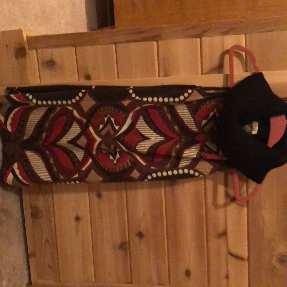 Patterned Sleeveless Mini Dress